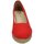 Zapatos Mujer Senderismo Torres Zapatos cuÑa esparto Rojo