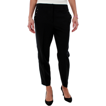 textil Mujer Pantalones Vero Moda 10207379 VMSANDY SELMA NW PANT BLACK Negro
