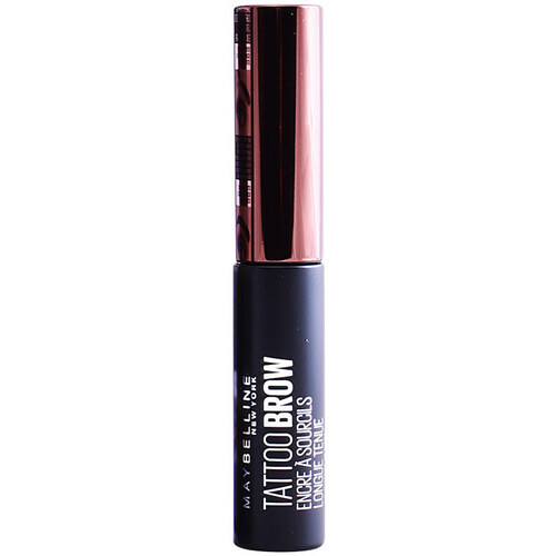 Belleza Mujer Perfiladores cejas Maybelline New York Tattoo Brow Easy Peel Off Tint 3-dark Brown 