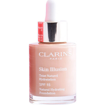 Belleza Mujer Base de maquillaje Clarins Skin Illusion Teint Naturel Hydratation 112-amber 