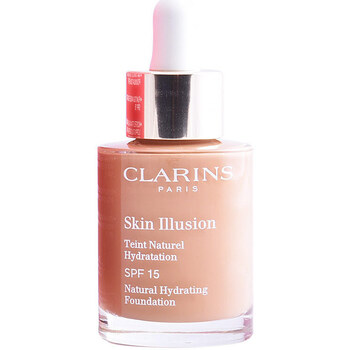 Belleza Mujer Base de maquillaje Clarins Skin Illusion Teint Naturel Hydratation 113-chestnut 