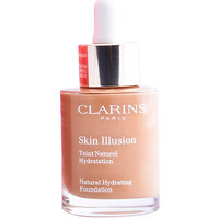 Belleza Mujer Base de maquillaje Clarins Skin Illusion Teint Naturel Hydratation 117-hazelnut 