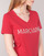 textil Mujer Camisetas manga corta Marciano LOGO PATCH CRYSTAL Rojo