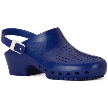 Zapatos Zuecos (Mules) Calzuro S BLU METAL CINTURINO Azul