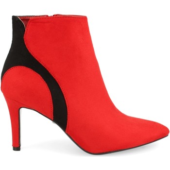 Zapatos Mujer Botines H&d H370 Rojo