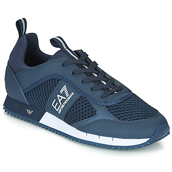 Zapatos Hombre Zapatillas bajas Emporio Armani EA7 BLACK&WHITE LACES U Azul