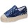 Zapatos Mujer Mocasín Francescomilano BS75 Azul