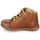 Zapatos Niño Botas de caña baja GBB OULOU Marrón / Cognac