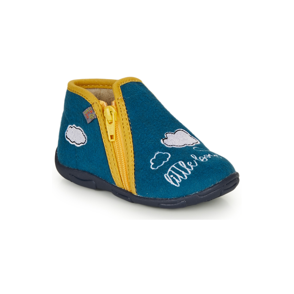 Zapatos Niño Pantuflas GBB OUBIRO Azul / Amarillo