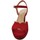 Zapatos Mujer Sandalias Brenda Zaro F3229 Rojo
