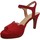Zapatos Mujer Sandalias Brenda Zaro F3229 Rojo