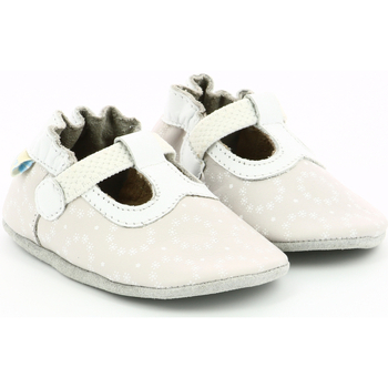 Zapatos Niña Pantuflas para bebé Robeez Tiny Love Gris