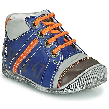 Zapatos Niño Botas de caña baja GBB ISIS Azul / Naranja