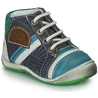 Zapatos Niño Botas de caña baja Catimini CIGOGNE Azul / Verde