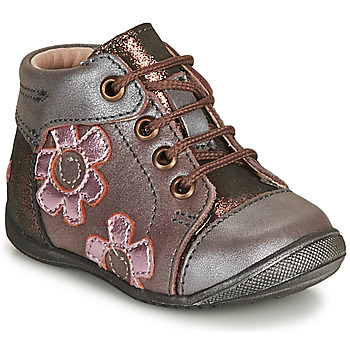 Zapatos Niña Botas de caña baja GBB NEIGE Violeta / Rosa