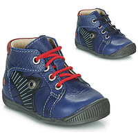 Zapatos Niño Botas de caña baja GBB NATALE Azul / Rojo
