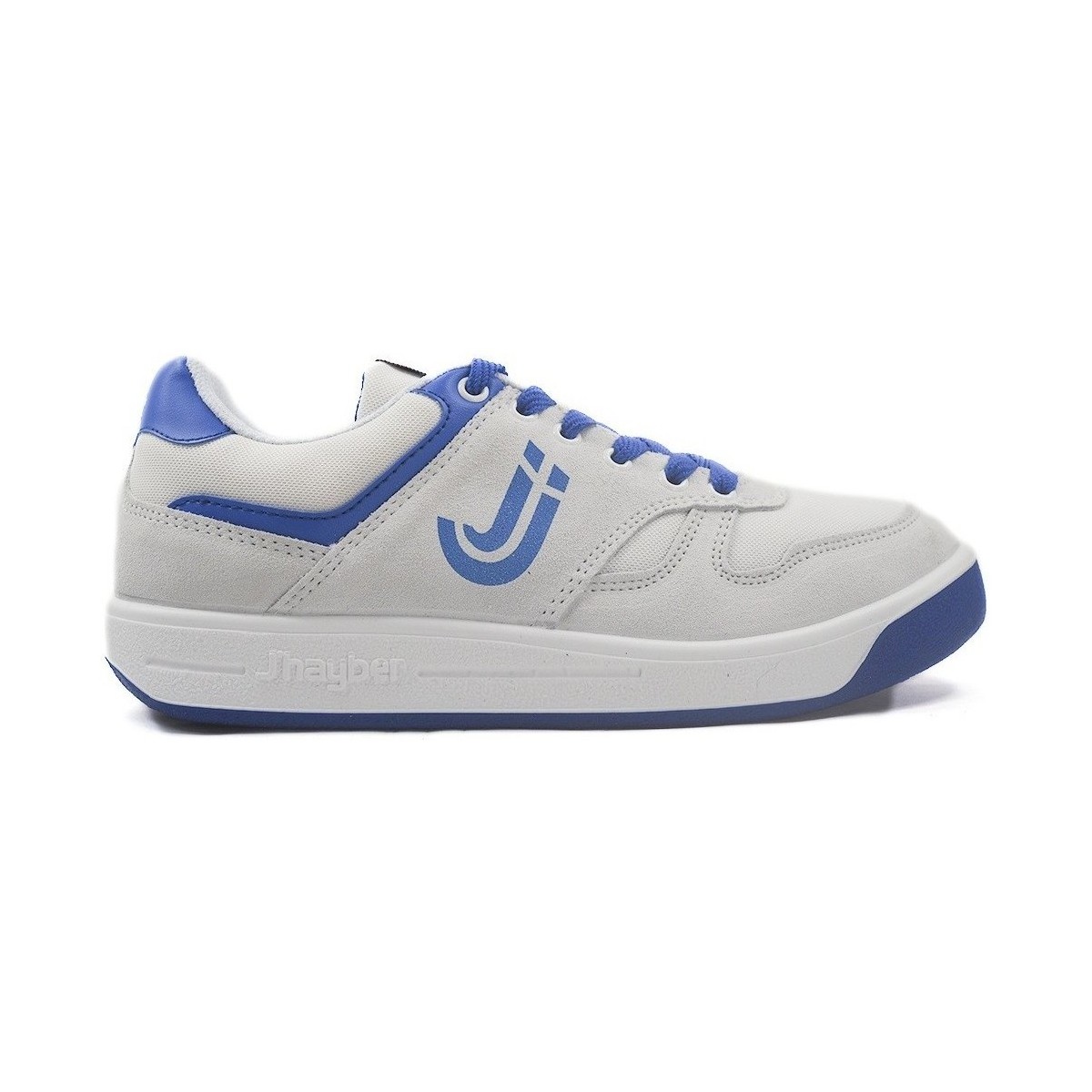Zapatos Hombre Derbie & Richelieu J´hayber Zapatillas J´hayber New Match Blanco-Royal Blanco
