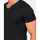 Ropa interior Hombre Camiseta interior Zd - Zero Defects Camiseta de manga corta y cuello pico hilo de soja Negro
