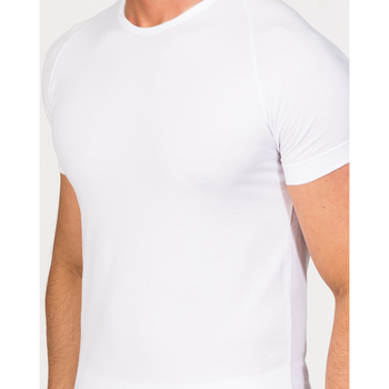 Zd - Zero Defects Camiseta de manga corta y cuello redondo algodón Egipcio Blanco