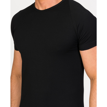 Zd - Zero Defects Camiseta de manga corta y cuello redondo algodón Egipcio Negro