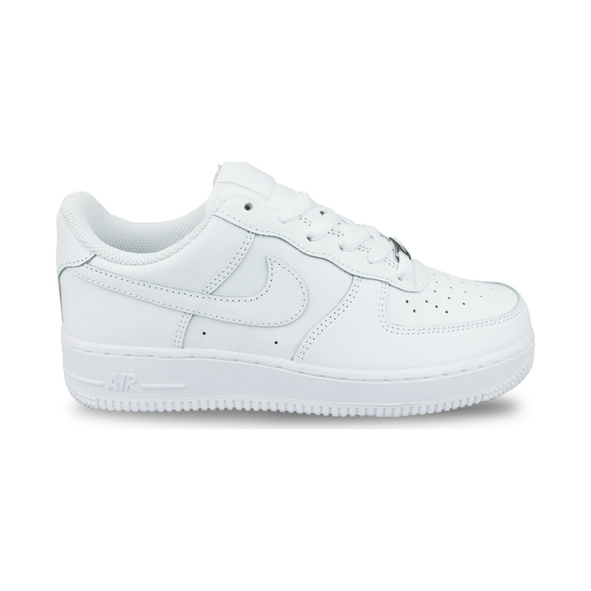 Zapatos Niño Zapatillas bajas Nike Air Force 1 Low White Blanco