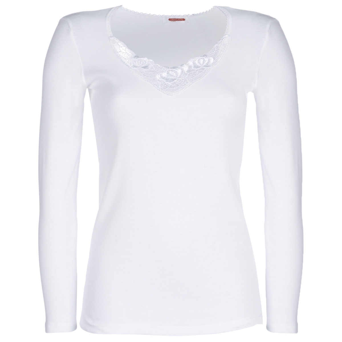 Ropa interior Mujer Camiseta interior Damart CLASSIC GRADE 3 Blanco