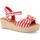 Zapatos Mujer Sandalias Ainy Y288-58 Rojo