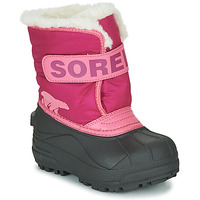 Zapatos Niños Botas de nieve Sorel CHILDRENS SNOW COMMANDER Rosa