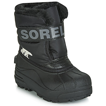 Zapatos Niños Botas de nieve Sorel CHILDRENS SNOW COMMANDER Negro