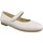 Zapatos Niña Bailarinas-manoletinas Panyno 23539-20 Blanco