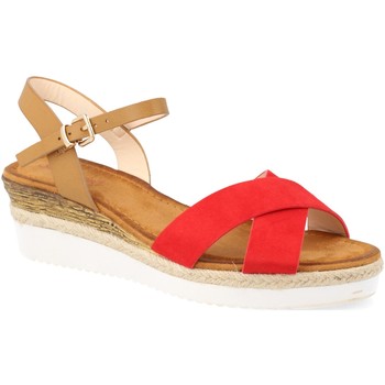 Zapatos Mujer Sandalias Suncolor 810-7 Rojo