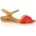 Zapatos Mujer Sandalias Suncolor 810-7 Rojo
