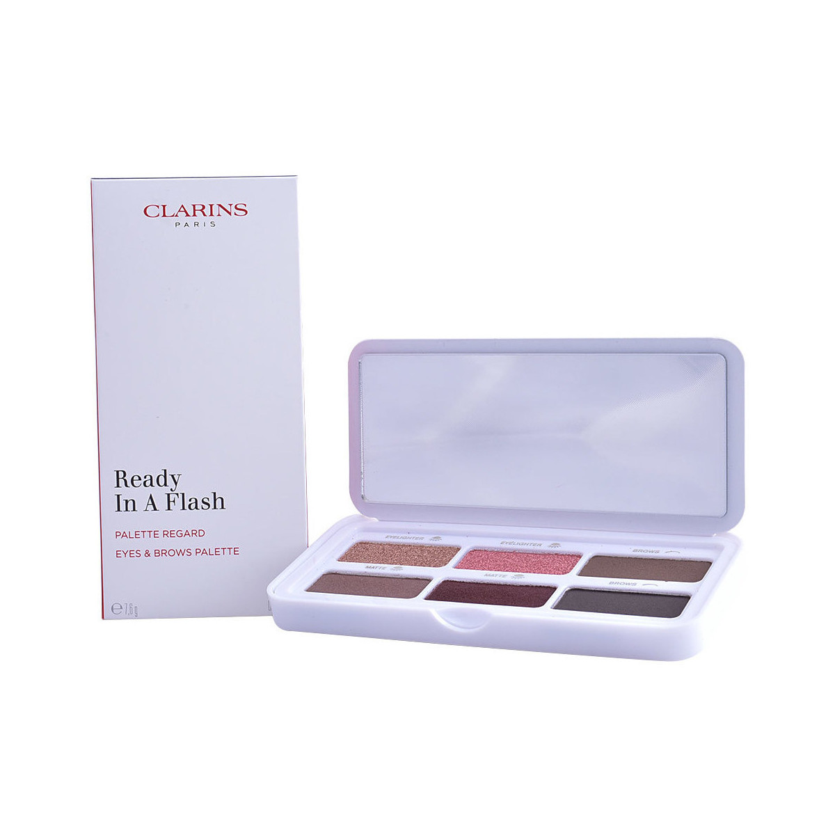 Belleza Mujer Sombra de ojos & bases Clarins Ready In A Flash Eyes & Brow Palette 