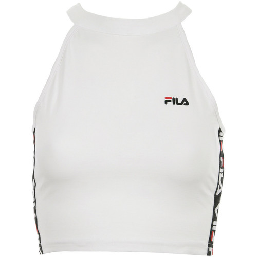 textil Mujer Camisetas sin mangas Fila Wn's Melody Cropped Top Blanco
