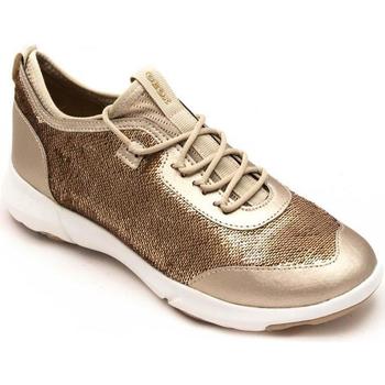 Zapatos Mujer Deportivas Moda Geox Nebula X A Oro