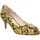 Zapatos Mujer Sandalias Atelier Mercadal 7020 Python Femme Jaune Amarillo