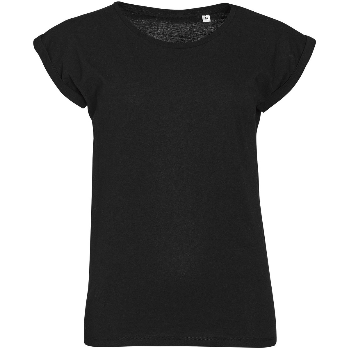textil Mujer Camisetas manga corta Sols MELBA TROPICAL GIRL Negro