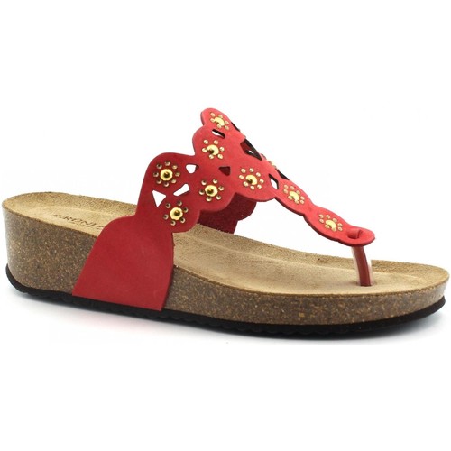 Zapatos Mujer Zuecos (Mules) Grunland GRU-E19-CB1787-RO Rojo