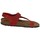 Zapatos Mujer Sandalias Interbios Sandalias bio rojas Rojo