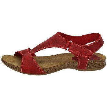 Zapatos Mujer Sandalias Interbios Sandalias Rojo