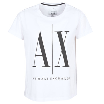textil Mujer Camisetas manga corta Armani Exchange 8NYTCX-YJG3Z-5102 Blanco