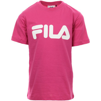 textil Niña Camisetas manga corta Fila Kids Classic Logo Tee Rosa