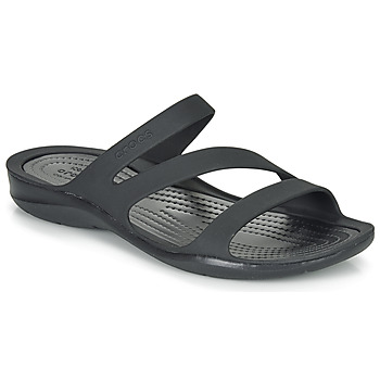 Zapatos Mujer Sandalias Crocs SWIFTWATER SANDAL W Negro