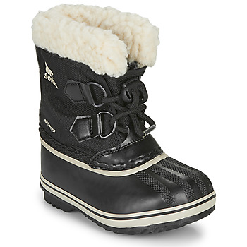 Zapatos Niños Botas de nieve Sorel CHILDRENS YOOT PAC NYLON Negro