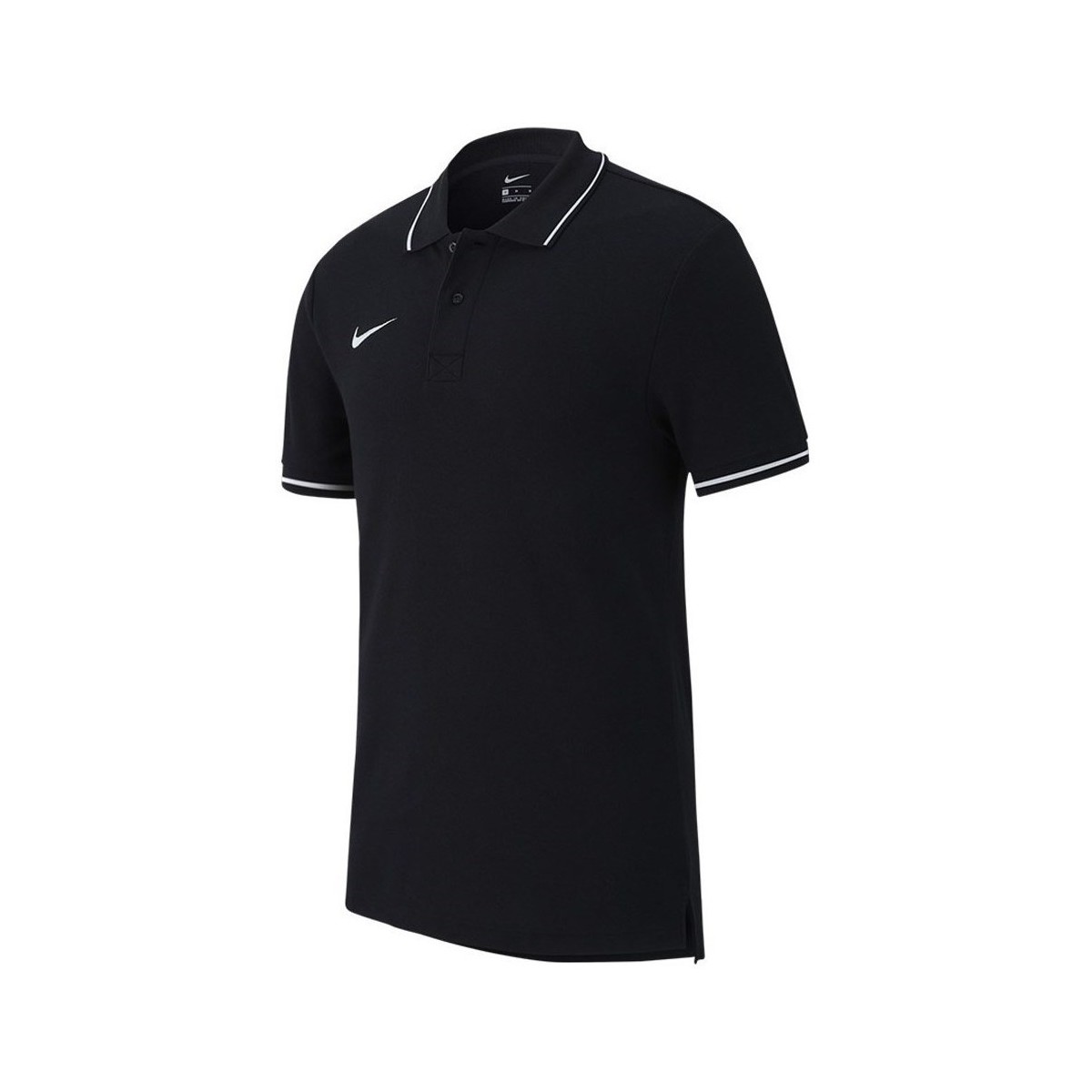 textil Hombre Camisetas manga corta Nike Polo TM Club 19 Negro