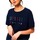 textil Mujer Tops y Camisetas Superdry PAULO EMBROIDERED TEE Azul