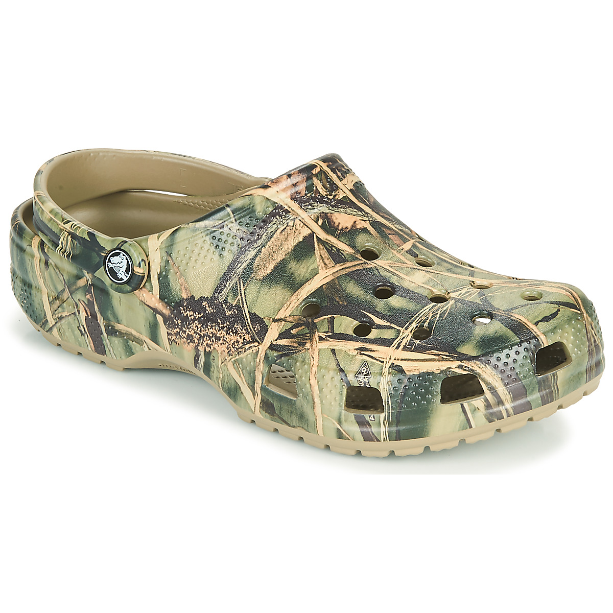 Zapatos Hombre Zuecos (Clogs) Crocs CLASSIC REALTREE Kaki
