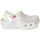 Zapatos Niños Zuecos (Clogs) Crocs CLASSIC GLITTER CLOG K Blanco