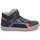 Zapatos Niño Zapatillas altas Geox J ARZACH BOY Azul / Naranja