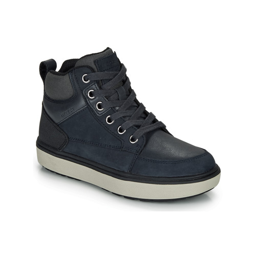 Zapatos Niño Zapatillas altas Geox J MATTIAS B BOY ABX Azul / Negro / Resistente al agua